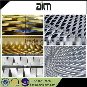 aluminum expanded mesh/anodized aluminum expanded metal mesh