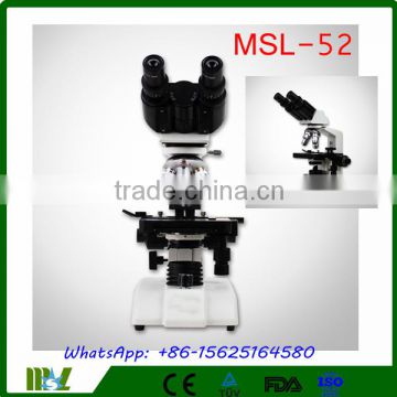 Flexible moving 40x-1600x Binocular Biological Microscope/Biological Microscope Binocular MSL-52-4