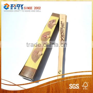 Bamboo hand fan wood hand fan chinese personalized hand fan