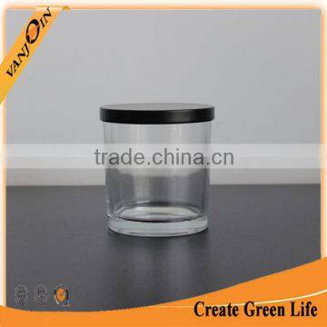 Cylinder Clear Glass Cup For Candle Wholesale