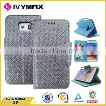 Cell Phone Accessories Phone Case Super Slim Auto Sleep Wake Flip Case Cover for Samsung Galaxy s6 photo-4