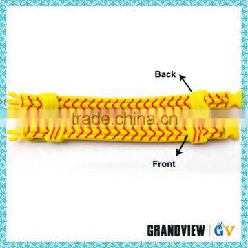 Softball Bracelet Handmade Fancy Bracelet,custom Nylon Bracelet,handmade Men Bracelets photo-5