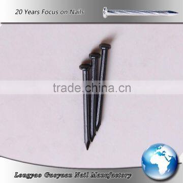 45# black finishing concrete steel nails sizes