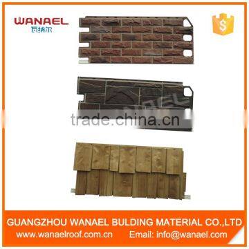 Wanael Brick Panel Exterior PP Vinyl Wall Panel Siding photo-3