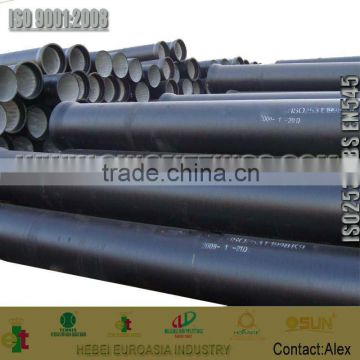 casted ductile iron pipe