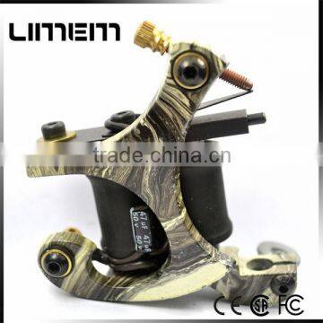 14 newest design and professional handmade tattoo machine with high quality 10 coils