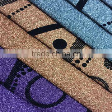 100%polyester Polyester Linen Look Sofa With Flock Upholstery Fabric