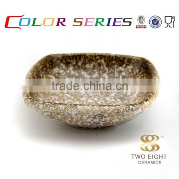 Square small fine porcelain bowls antique ceramic bowl from Guangzhou