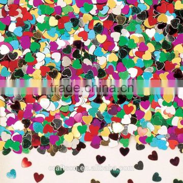 hot selling wedding confetti with heart shape