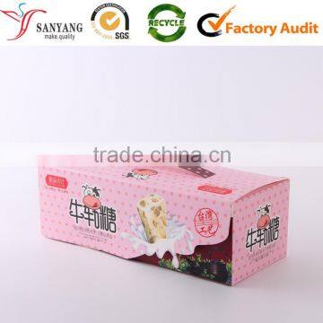 Custom Food Packaging Box Colorful Paper Pastry Box Full Printed Cake Box With Handle photo-2
