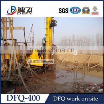 400m Crawler Mounted Water Well Hydraulic DTH Drilling Rig DFQ-400