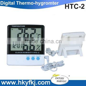 digital room thermometer & hygrometer indoor outdoor temperature monitor