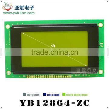 STN lcd 12864 display ST7920 graphic lcd display 128X64 lcd screen