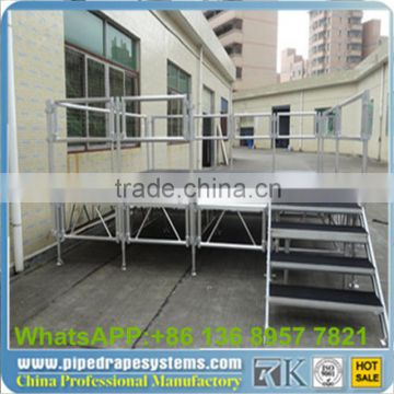 China hotsale small concert portable outdoor staging