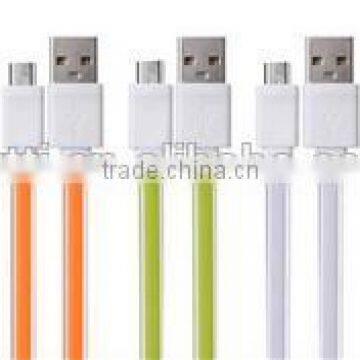 2014 hot led light cable micro usb for cell phone