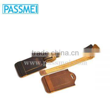 Genuine Leather Travel Accessory Luggage Tag photo-1