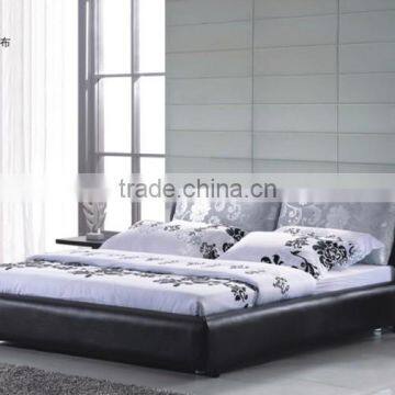 Modern leather bed A0935