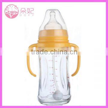Baby Soft Silicone Glass Baby Bottles photo-2
