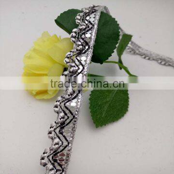 lantern silver metallic beaded bordering lace ornament china manufacturer