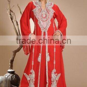 2015 fashion Fancy kaftans abaya for islamic women clothing