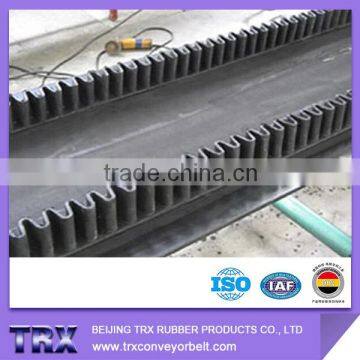 EP200 sidewall conveyor belt for transporting sand, mine stone,coal.