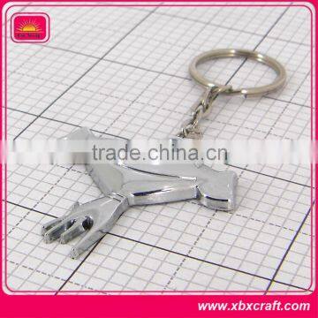 custom fashion promotional metal brand logo keychain