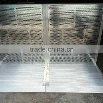 staging safety system crowd control barrier