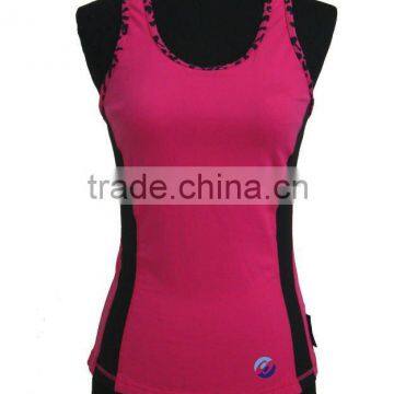 Ladies Fashion Fitness Singlet, Ladies Fashion Sports Singlet; Ladies SUPPLEX singlet