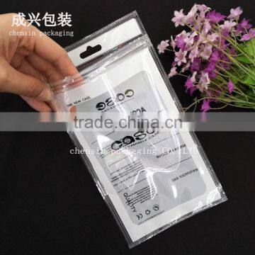 White Printing Plastic Packaging for Leather Case/phone Case Packaging Bag Within Zipper/rotogravure Printing Packaging photo-3