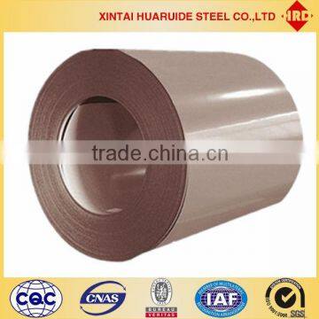 Hua Ruide-PPGI-Coffee-Colored Galvanized Steel Coils for Steel Roofing