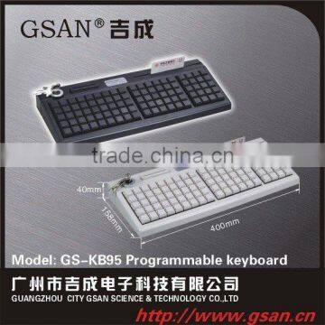 GS-KB95 Teclado programable de 95 teclas con lector de tarjetas