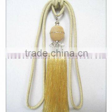 High quality tiebacks ball in curtain accessories, curtain design crystal tiebacks
