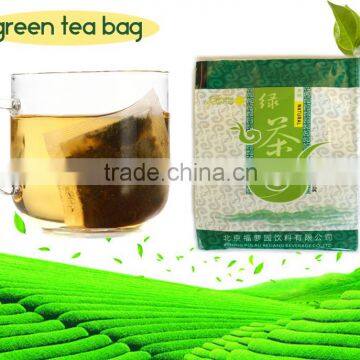 Green tea bag for drink