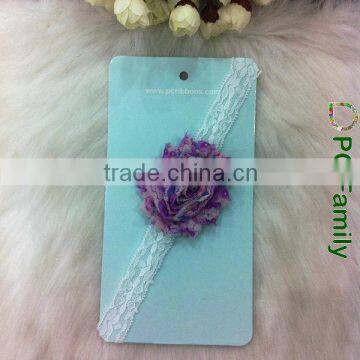 Purple Spray Flower Hairband