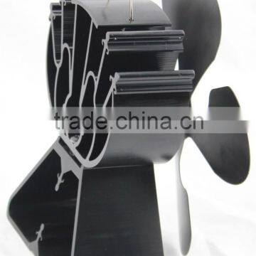 4 Blade Eco Environment Wood Burner Stove Fan for Fireplace Stove photo-3