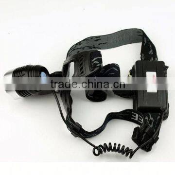 T80 Multifunction High Power Led Headlamp 10w Xml t6 Rechargeable Battery Powered Headlight photo-2