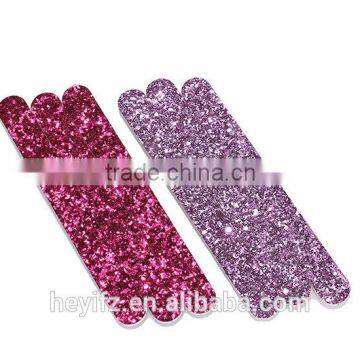 Hot Sell Double Sides EVA Glitter Nail File Strip For Nail Art