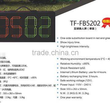 Hign Brightness Soccer/football Substitution Board to Change Player photo-3