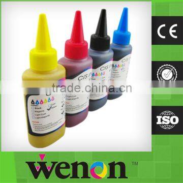 4 colors 250ml pigment ink for Digital printing