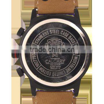 Calgary Watches Alpha Team EvolutionHudson Collection Brown and White photo-5