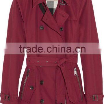 2015 Autumn/winter Woman Long Sleeve Stylish Trench Coat Women SYA15058 photo-5