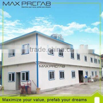 China Green Steel Structure modern Prefabricated Showroom display