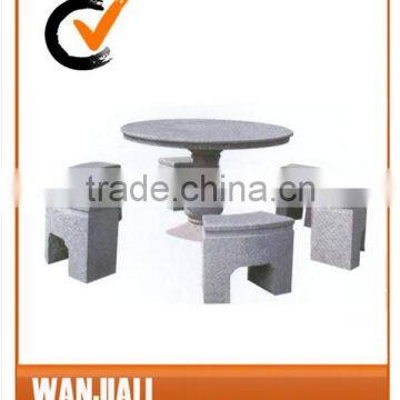 Wholesale Garden Stone Table Grey Granite Table