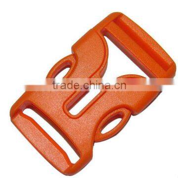 High quality Orange colorful plastic buckles for bags