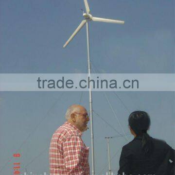 hot sale 2013 3000W 3KW wind turbine generator windkraftanlage windrad eolico for residential and remote area off-grid on-grid