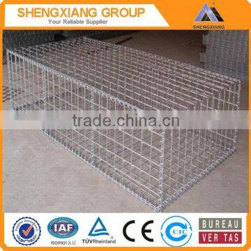 galvanized and pvc coated gabion basket/gabion box/gabion stone box hot sale