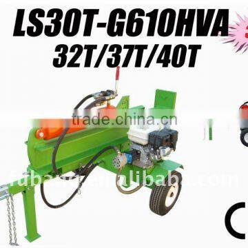 30T diesel engine horizontal and vertical towable log splitter