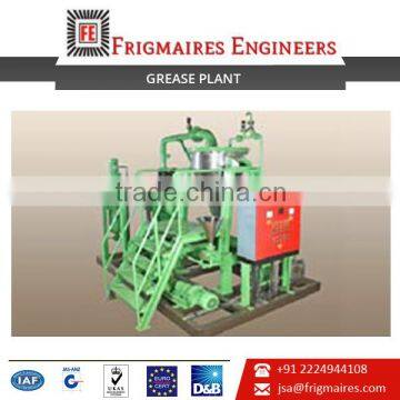 Grease Manufacturing Machine Plant with High Manufacturing Standards