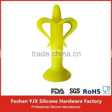 Selling well food grade silicone baby toothbrush holder