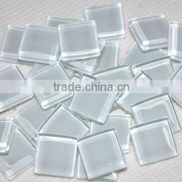 white craft crystal glass mosaic for decorative crafts